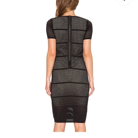 REVOLVE John + Jenn Black Eyelet Body Con Dress - Picture 11 of 11